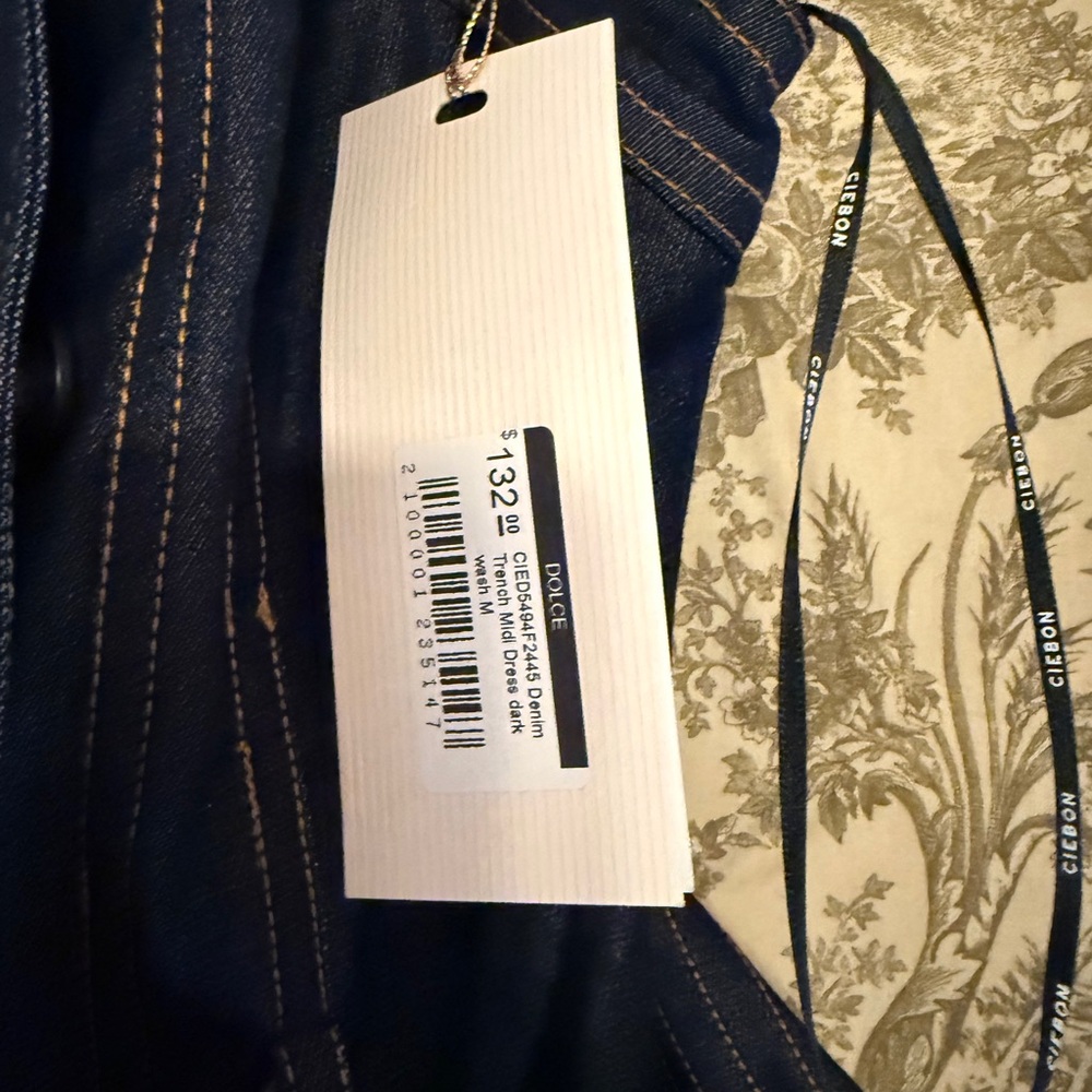 Ciebon Drew Seamed Denim Maxi Dress - Picture 8 of 9